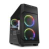 SHARKOON CASE MICRO-ATX 2XUSB 30 VETRO TEMPERATO 2X120MM FAN FRONT