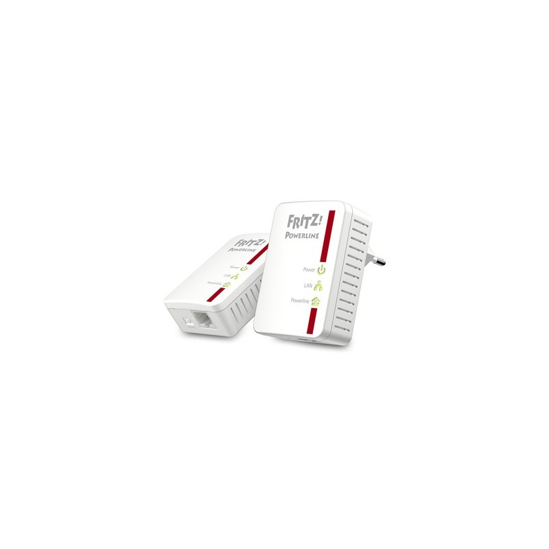 FRITZ!Powerline 510E Set International 500 Mbit/s Collegamento ethern