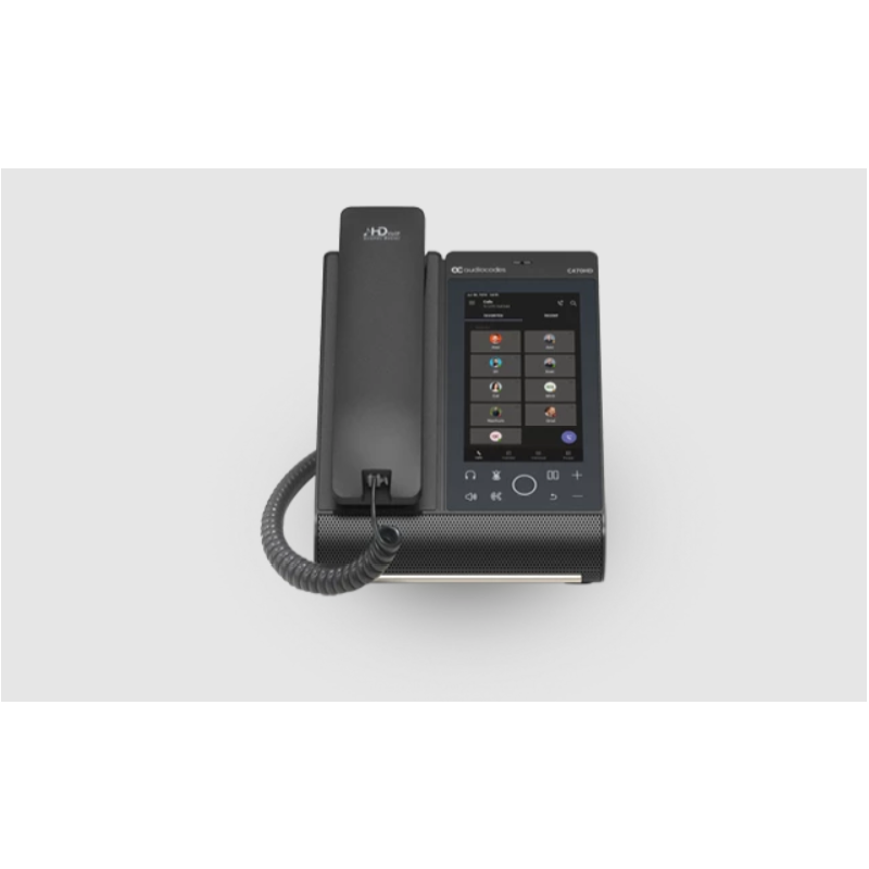 Audiocodes Teams C470HD Total Touch IP-Phone PoE GbE with integrated 