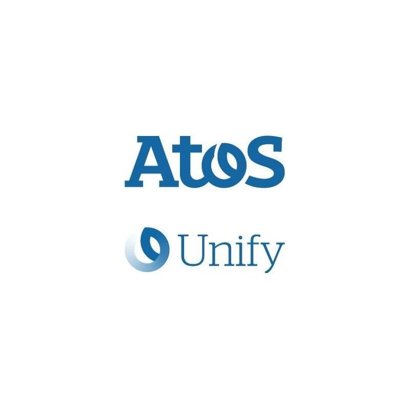 Unify OpenStage Handapparat mit Unify-Logo, ice blue,