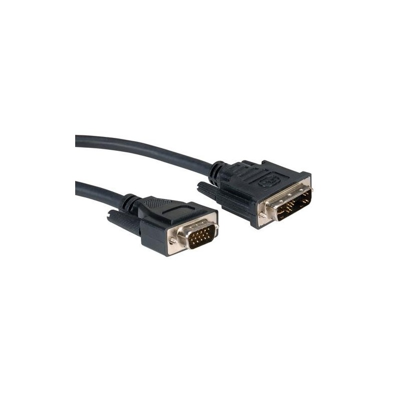 Cavo ROLINE DVI, DVI (12 5) - HD15, M/M, 5m