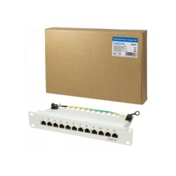 Patchpanel 12-Port RJ45 10&quot;