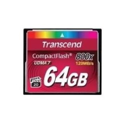 Scheda CF da 64 GB TRANSCEND MLC R: 120 MB/s