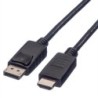 Cavo ROLINE DisplayPort, DP - HDTV, M/M, 3m