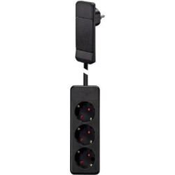 Presa Smart Plug tedesca nera