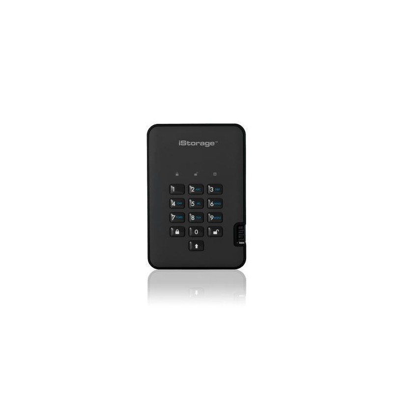 iStorage diskAshur 2 1000 GB Nero