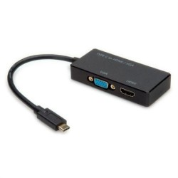 Cavo adattatore VALUE USB3.2 Gen2 C - HDMI/VGA