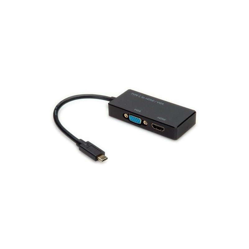 Cavo adattatore VALUE USB3.2 Gen2 C - HDMI/VGA