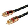 Cavo RCA ROLINE GOLD, RCA, simplex M/M, rosso, 5m