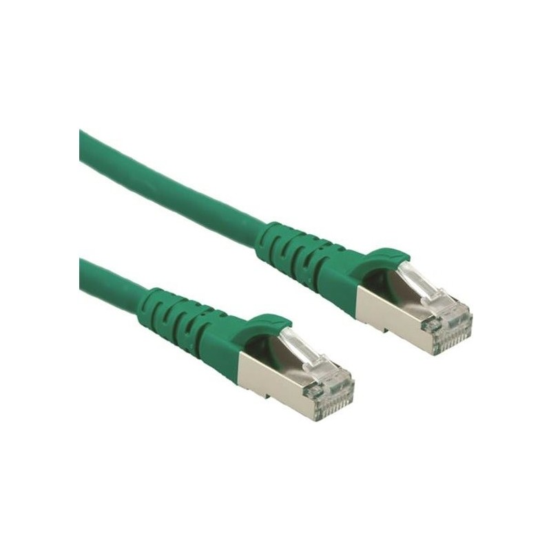 ROLINE CAT.6a S/FTP cavo di rete Verde 3 m Cat6a S/FTP [S-STP] (Rolin