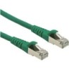 ROLINE CAT.6a S/FTP cavo di rete Verde 3 m Cat6a S/FTP [S-STP] (Rolin