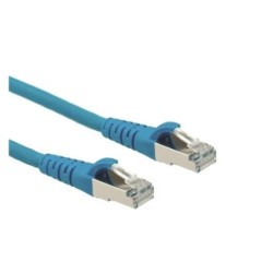 ROLINE S/FTP (PiMF) Patch Cord Cat.6A/livello componente, LSOH, blu, 