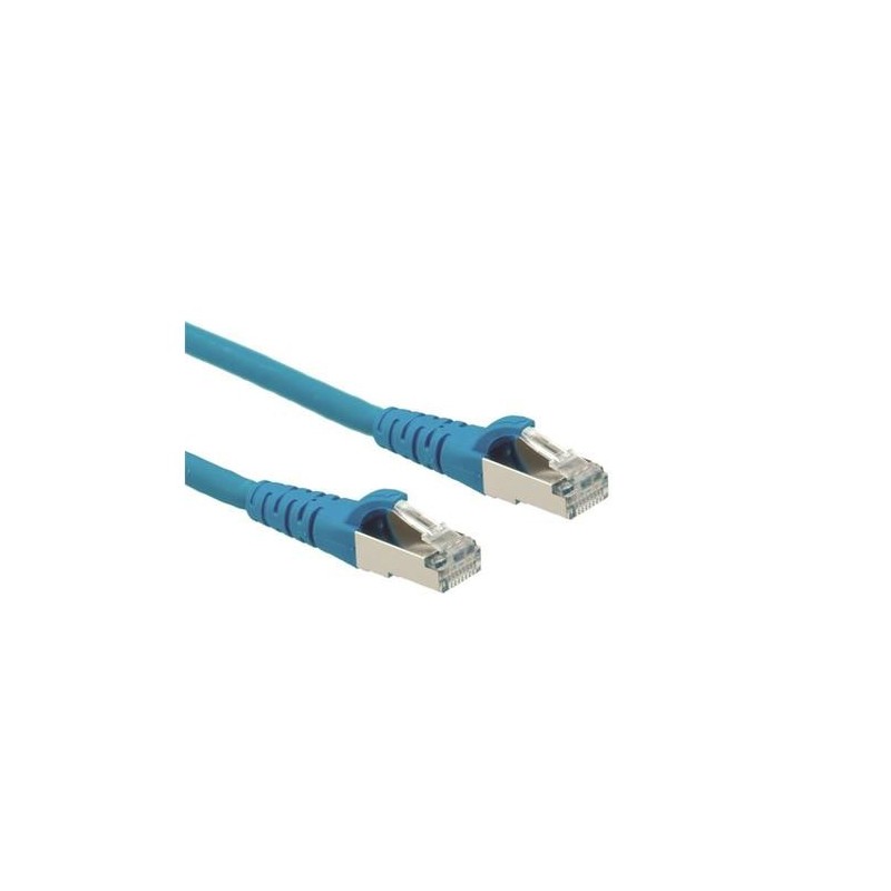 ROLINE S/FTP (PiMF) Patch Cord Cat.6A/livello componente, LSOH, blu, 