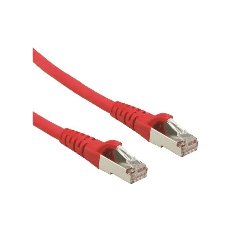 ROLINE CAT.6a S/FTP cavo di rete Rosso 7 m Cat6a S/FTP [S-STP] (Rolin