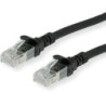 ROLINE S/FTP (PiMF) Patch Cord Cat.6A/Livello componente, LSOH, nero,