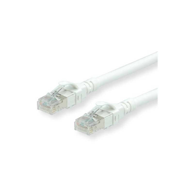 ROLINE S/FTP (PiMF) Patch Cord Cat.6A/Component Level, LSOH, bianco, 