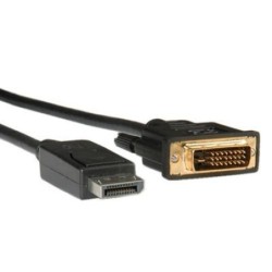 Cavo ROLINE DisplayPort, DP - DVI (24 1), M/M, 3m