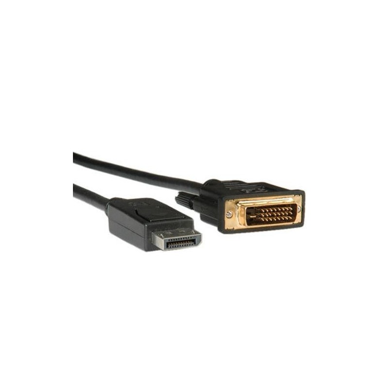 Cavo ROLINE DisplayPort, DP - DVI (24 1), M/M, 3m