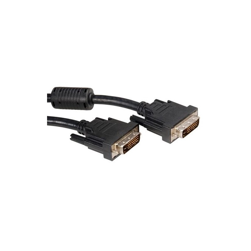 Cavo ROLINE DVI, DVI (24 1), Dual Link, M/M, 3m