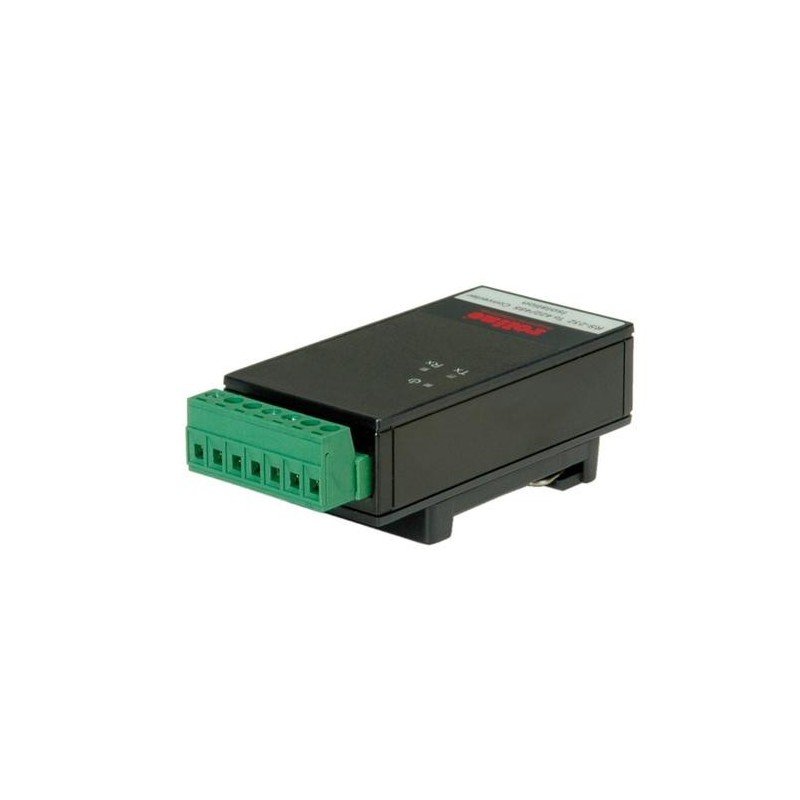 Convertitore ROLINE da RS232 a RS422/485, con isolamento, per guida D