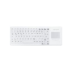 Hygiene Compact Touchpad Keyboard Fully Sealed Watertight - Corded - 