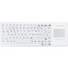 Hygiene Compact Touchpad Keyboard Fully Sealed Watertight - Corded - 