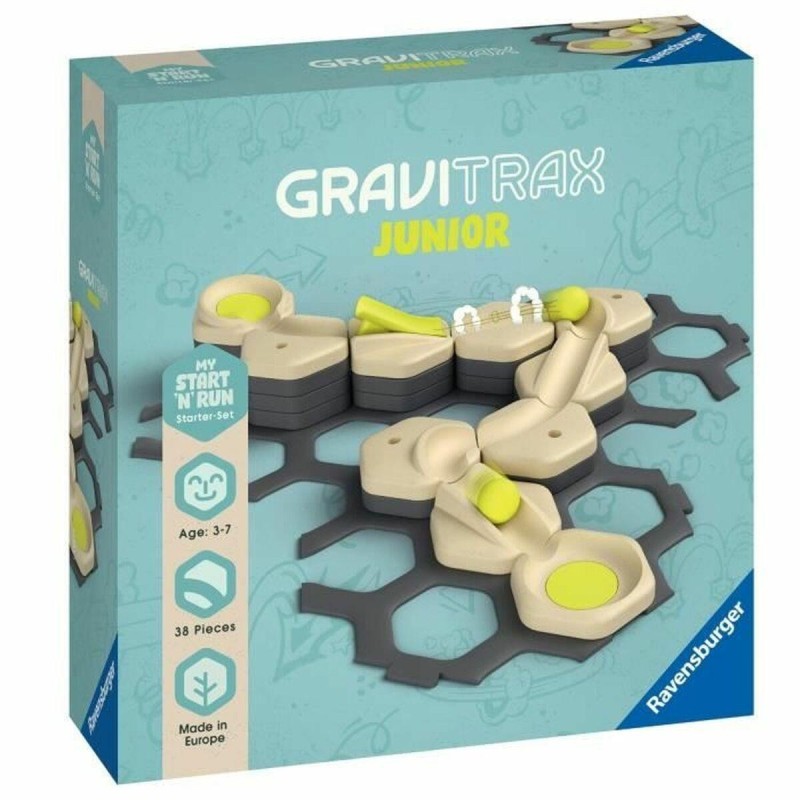 Set di Costruzioni Ravensburger Gravitax Junior Start and Run 38 Pezz