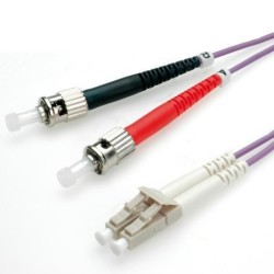 Value 21.99.8771 cavo a fibre ottiche 1 m SC ST Viola (VALUE FO Cable