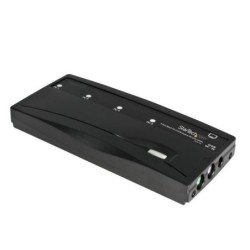 StarTech.com Kit switch KVM PS/2 4 porte colore nero con cavi