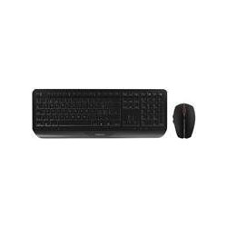 GENTIX - Desktop set - Wireless - AZERTY - Black