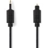 Nedis CAGP25100BK20 cavo audio 2 m TOSLINK 3.5mm Nero (Nedis Optical 