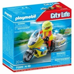 Playset di Veicoli Playmobil 71205 Motocicletta 20 Pezzi