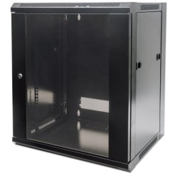 Intellinet 711777 rack 9U Da parete Nero