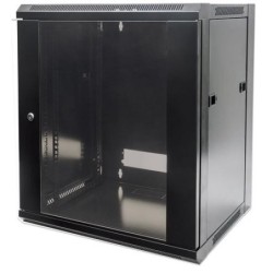 Intellinet 711937 rack 15U Da parete Nero