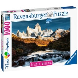 Puzzle Ravensburger 17315 Fitz Roy - Patagonia 1000 Pezzi