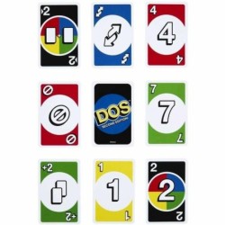 Carte da Gioco Mattel UNO DOS (FR)