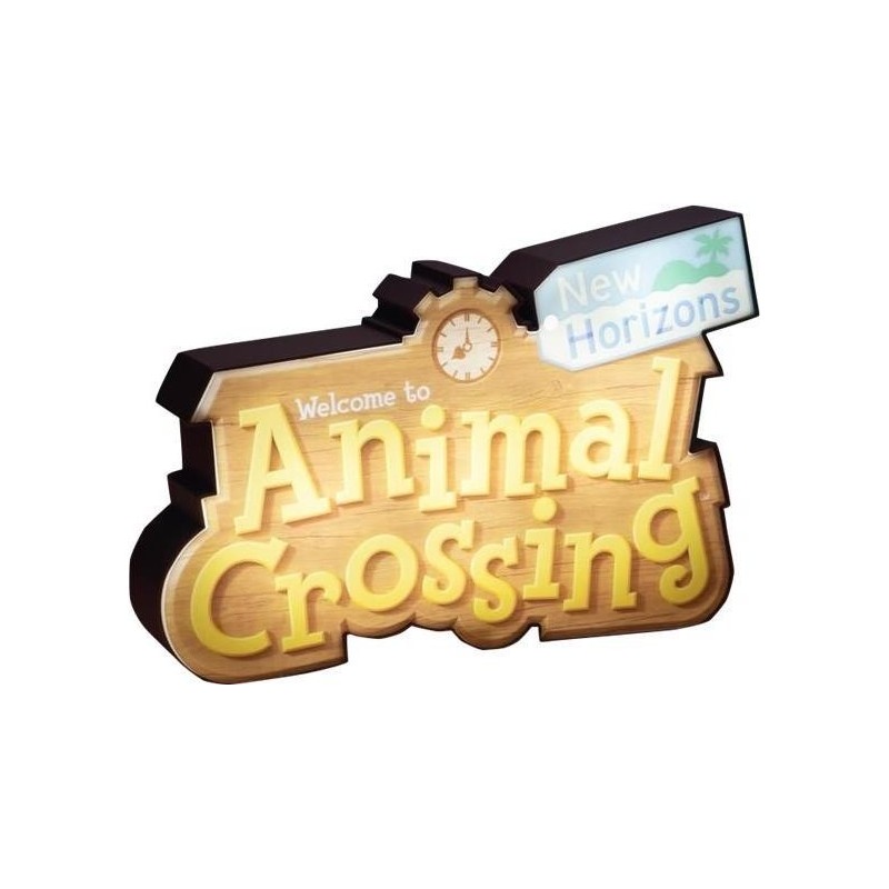 ANIMAL CROSSING LOGO LIGHT