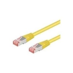 Cavo patch CAT6 7,5 m giallo S/FTP 2xRJ45, PVC, CCA