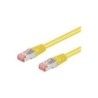 Cavo patch CAT6 7,5 m giallo S/FTP 2xRJ45, PVC, CCA