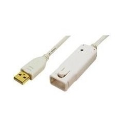 Cavo USB 2.0 prolunga S/B 12,0 m ripetitore, collegabile in cascata