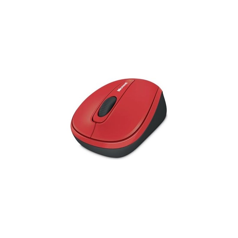 WIRELESS MOBILE MOUSE 3500 FLAME RED GLOSS