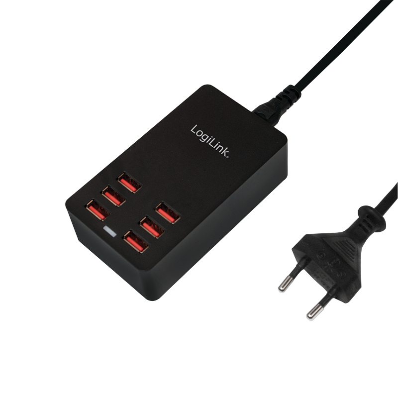 USB Charger 6 Port 32W