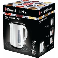 Bollitore Russell Hobbs 25070-70 Bianco Nero Plastica 2200 W 1,7 L