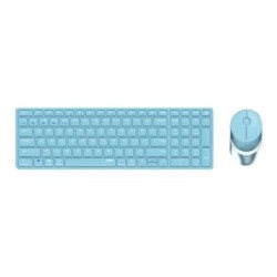 Rapoo 9850M tastiera Mouse incluso RF senza fili + Bluetooth QWERTZ T