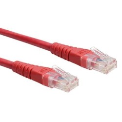 ROLINE UTP PatchCord Cat.6/Classe E, rosso, 2m