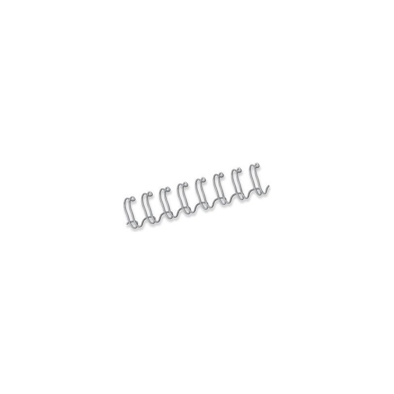 Fellowes 54451 accessori per la rilegatura (Fellowes 54451 8mm Silver