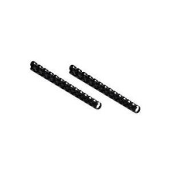 GBC Anelli plastici CombBind A5 nero 8 mm [100] (GBC 4400010 A5 12mm 