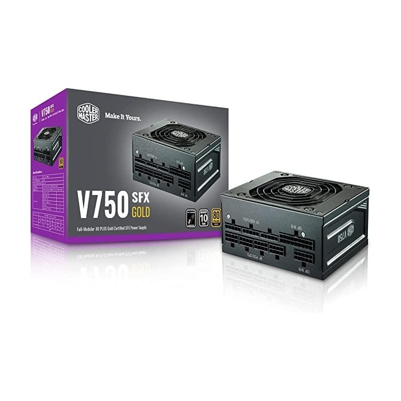 ALIMENTATORE COOLER MASTER V750 SFX Gold,750W 80Plus Gold - MPY-7501-