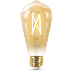 WiZ Lampadina Smart Filament Ambrata Dimmerabile Luce Bianca da Calda