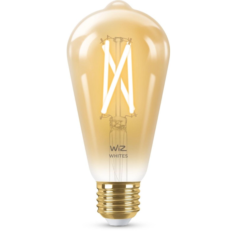 WiZ Lampadina Smart Filament Ambrata Dimmerabile Luce Bianca da Calda